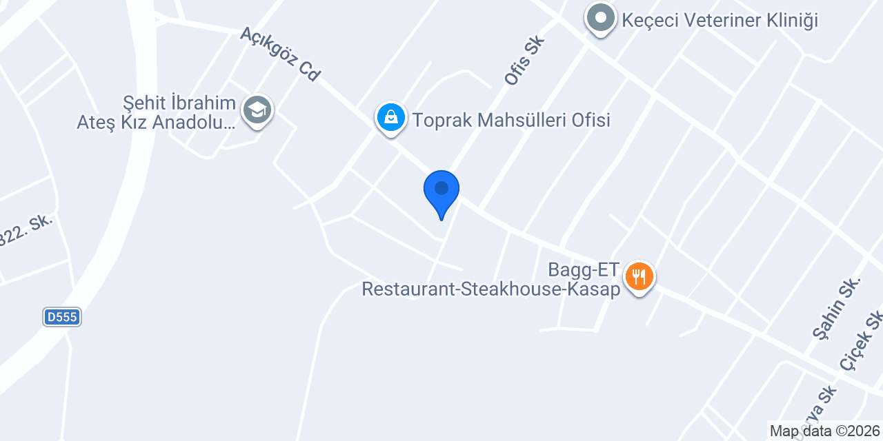 Uğur Alüminyum konumu