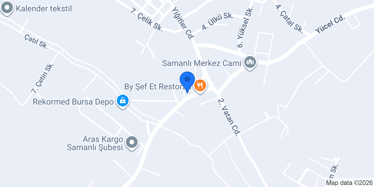 Samanlı Pide konumu