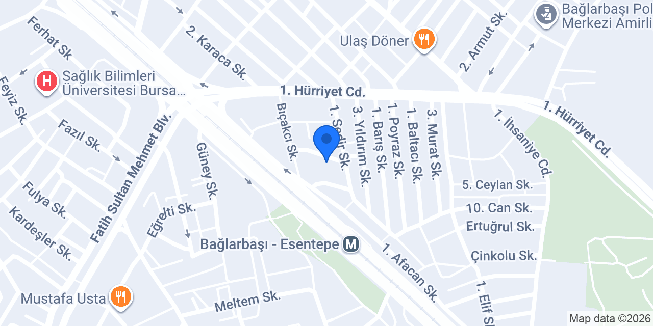 DİŞ HEKİMİ HAKAN ERGÜNE konumu