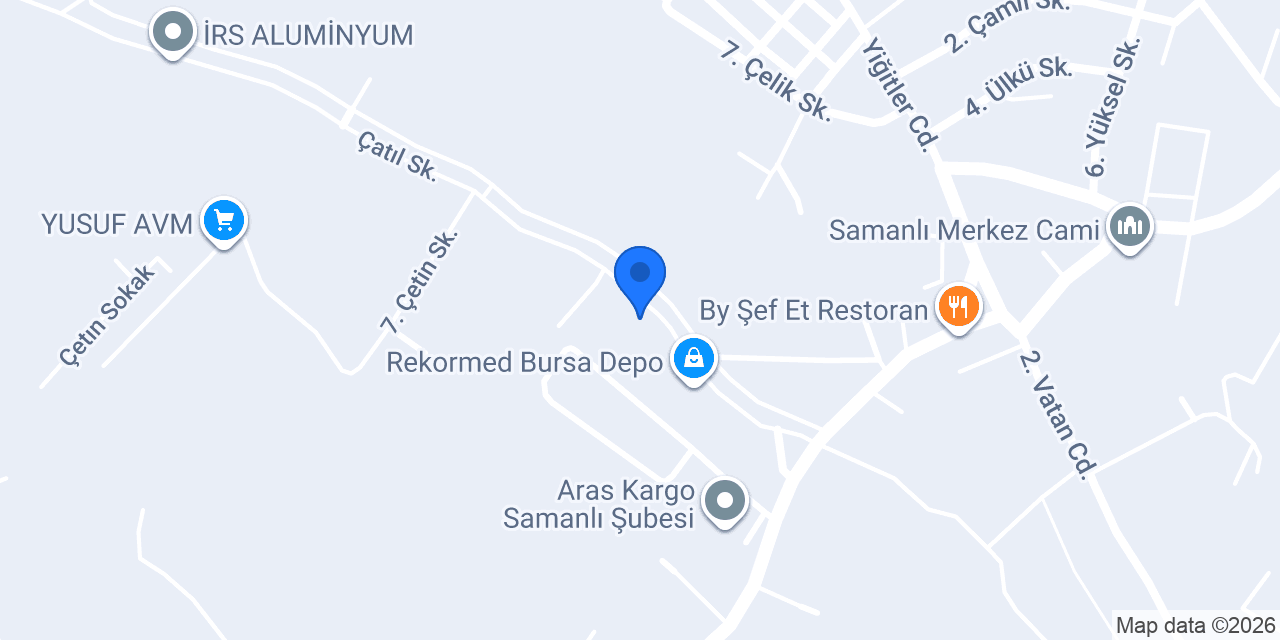 MEBAY PASLANMAZ ÇELİK konumu