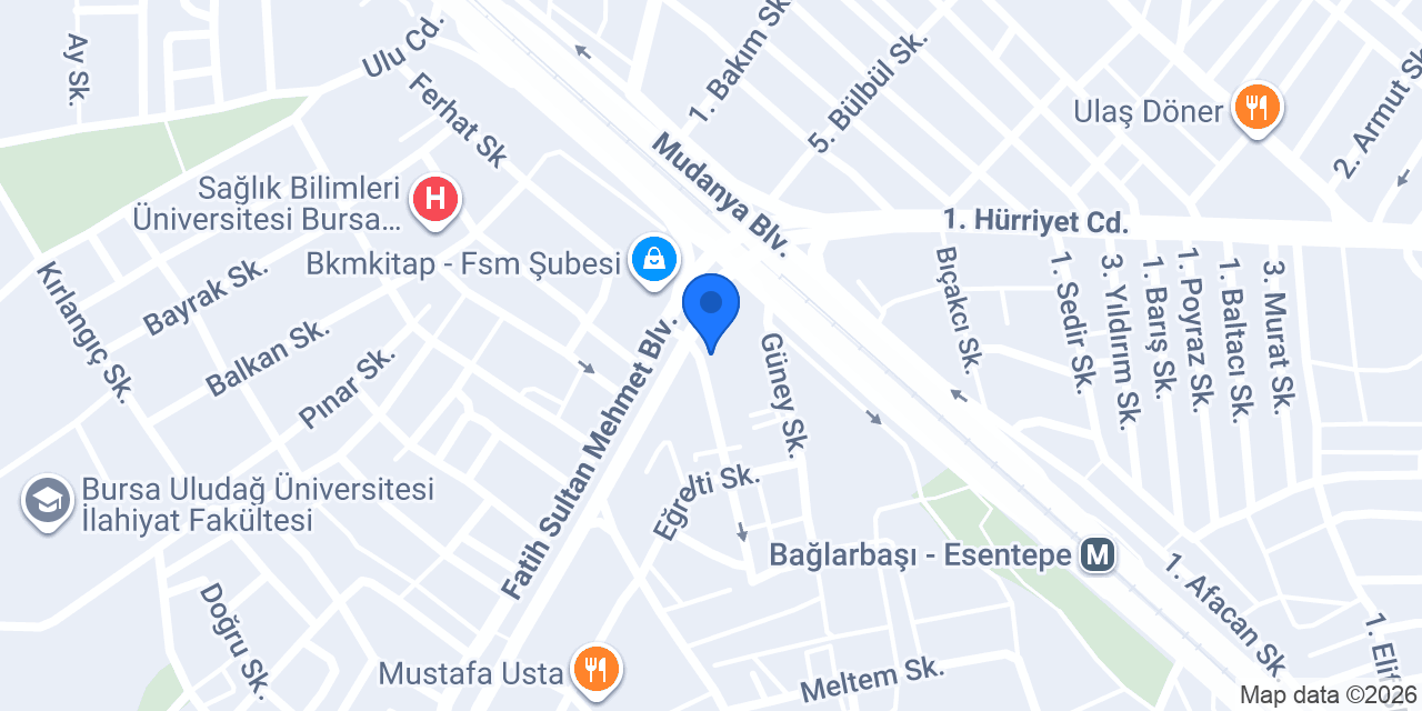 EYRİCEDİŞ Ağız ve Diş Sağlığı Merkezi konumu