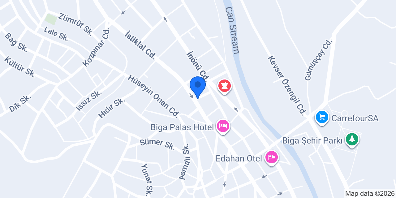 BİGANURYAPI DEKORASYON konumu
