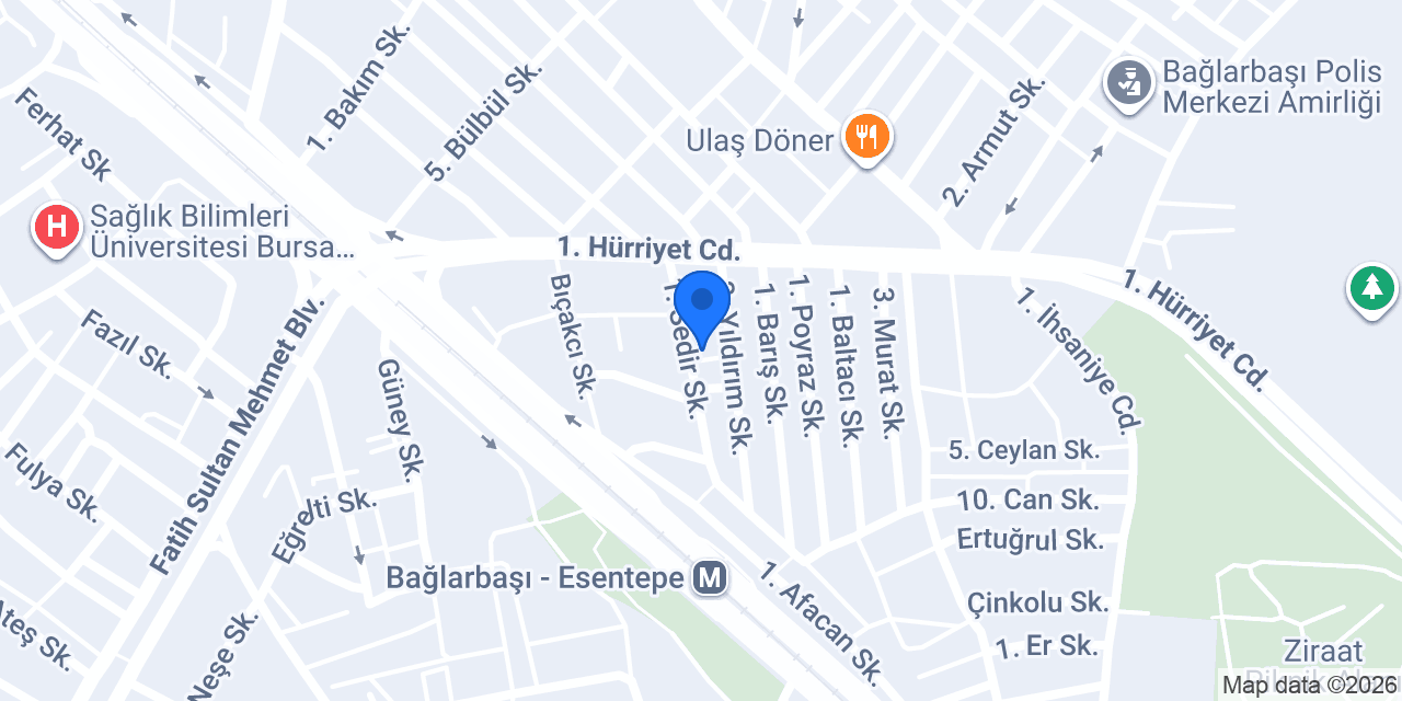 Dr. Erdoğan Yüzkollar konumu