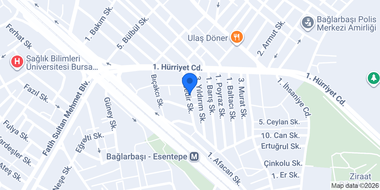 ÖZBOYACI PEDİATRİ konumu