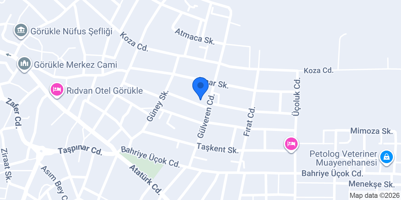 POYRAZ +1 TEKEL konumu