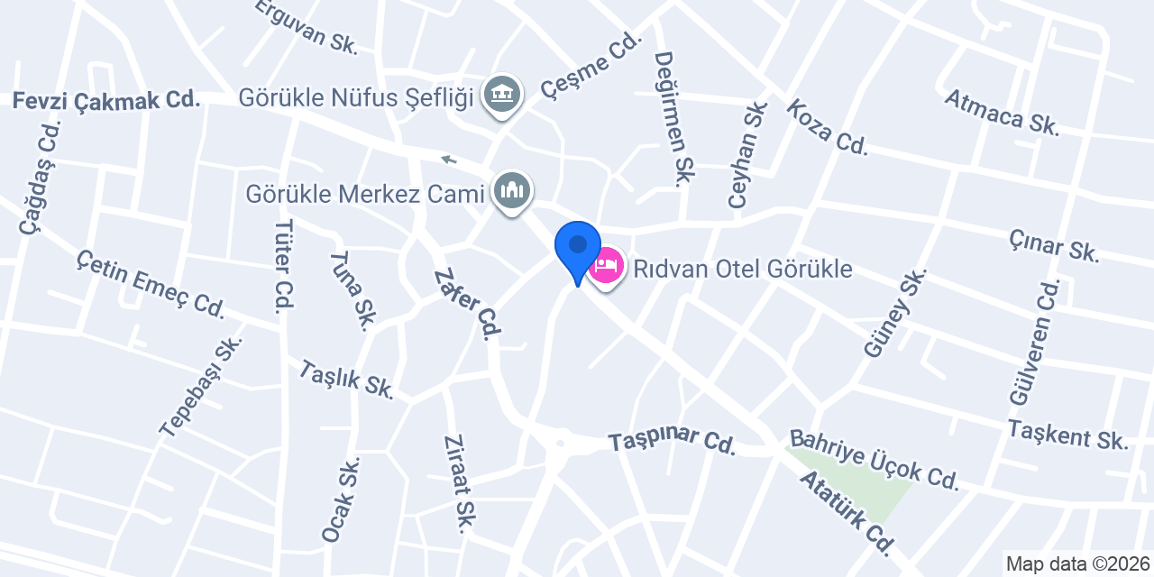 Sizin aktar Görükle konumu