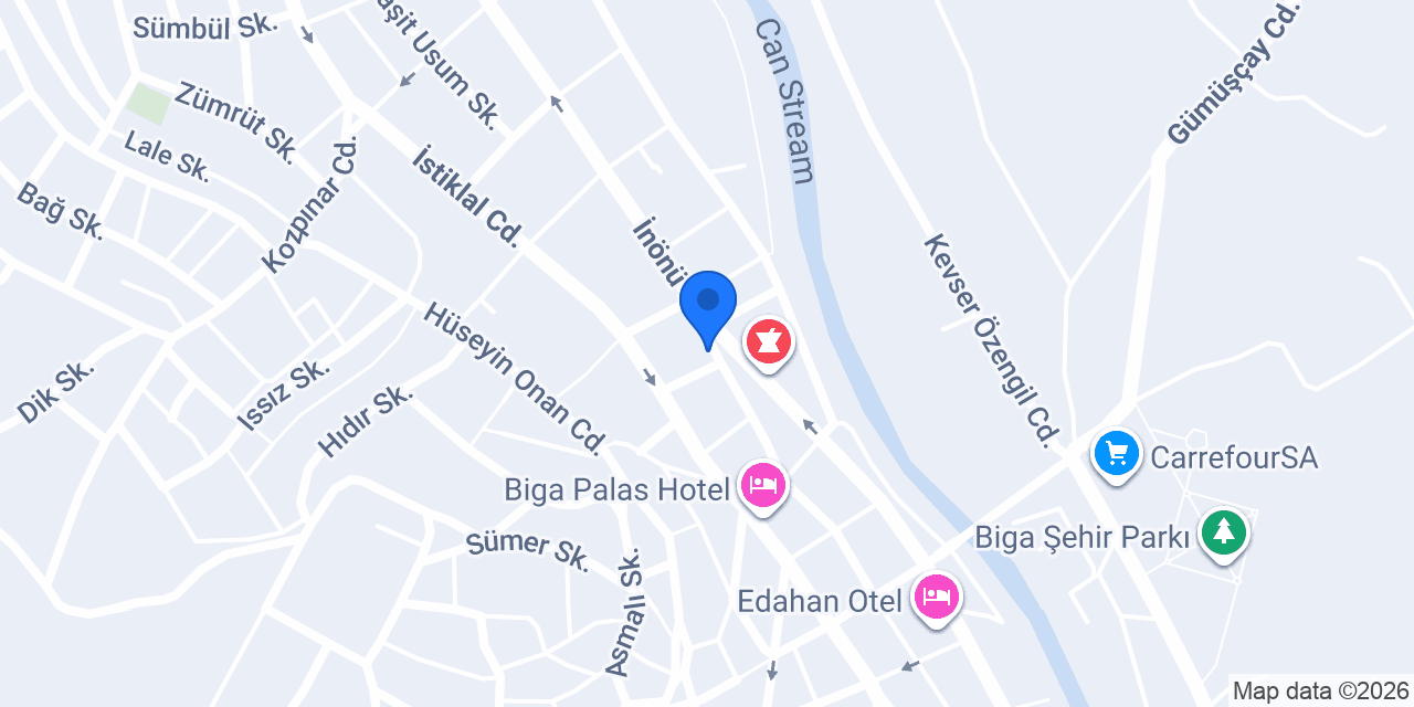 Biga Halk Elektrik konumu