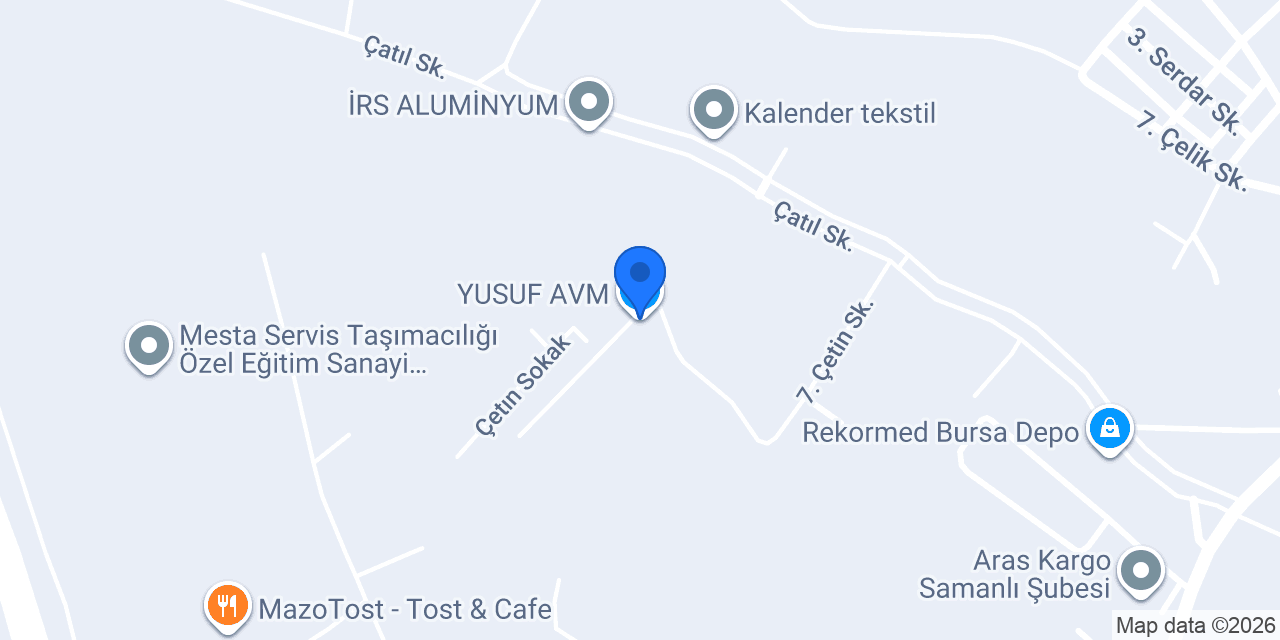 YUSUF AVM konumu