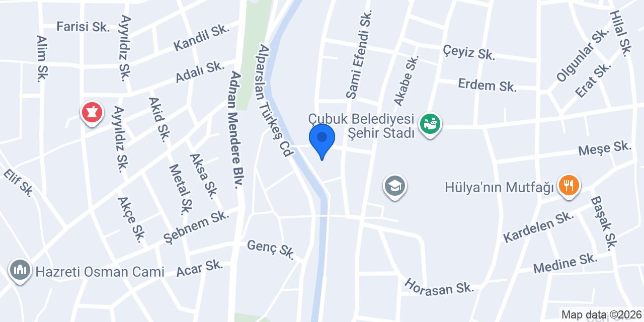 Çubuk Anadolu İmam Hatip Lisesi konumu