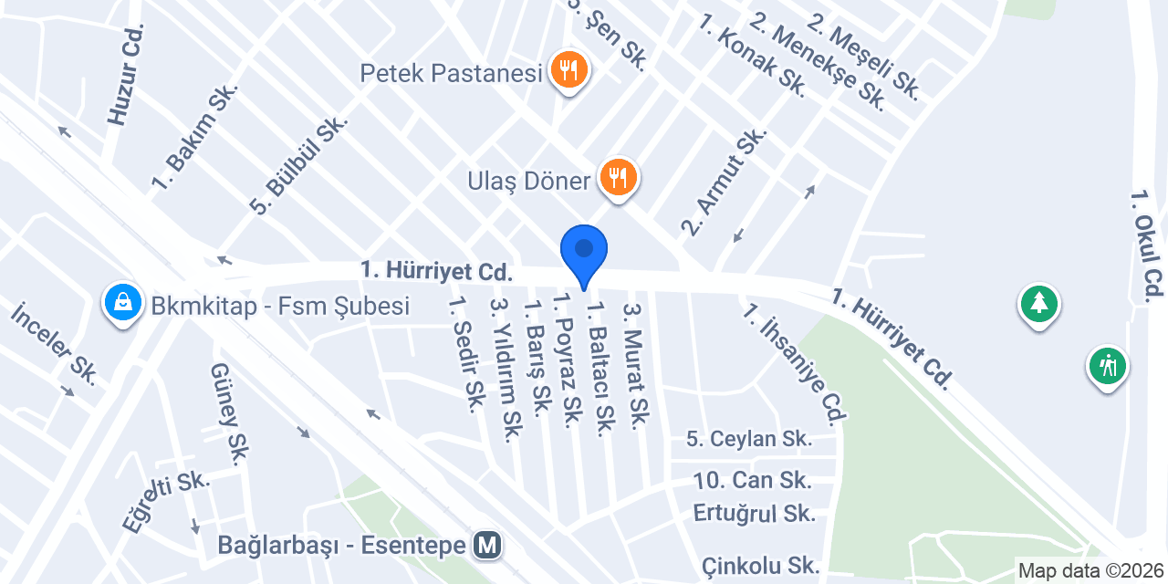 Kuloğlu Mobilya konumu