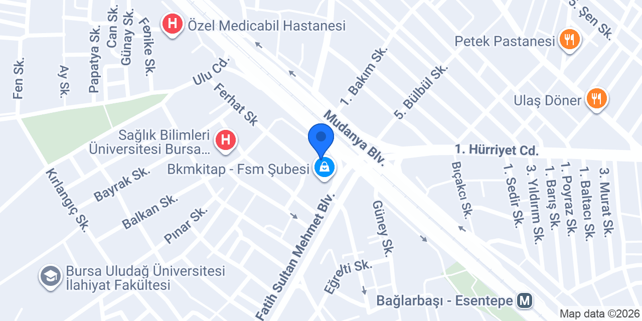 Bursa Kutucu - Baskılı Kutu, Çanta ve Ambalaj konumu