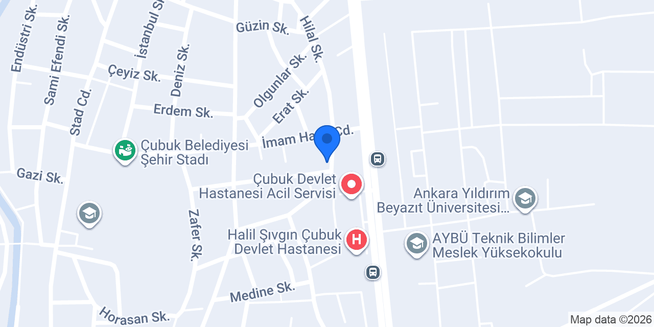DHL eCommerce - Çubuk Şubesi konumu