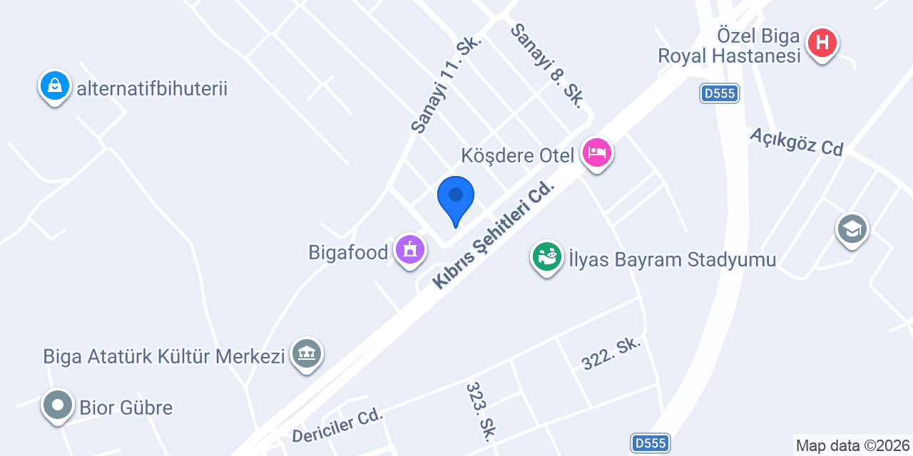 YAVAŞLAR BOBİNAJ konumu