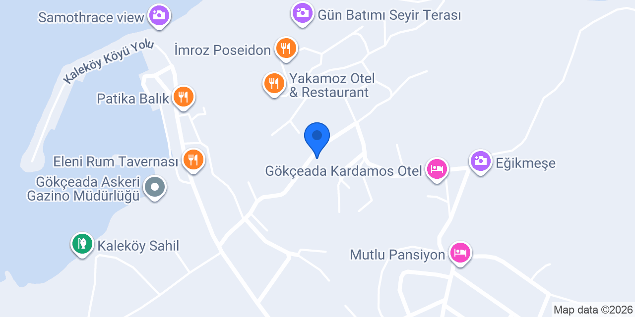 Bergüzar Hanım Konukevi konumu