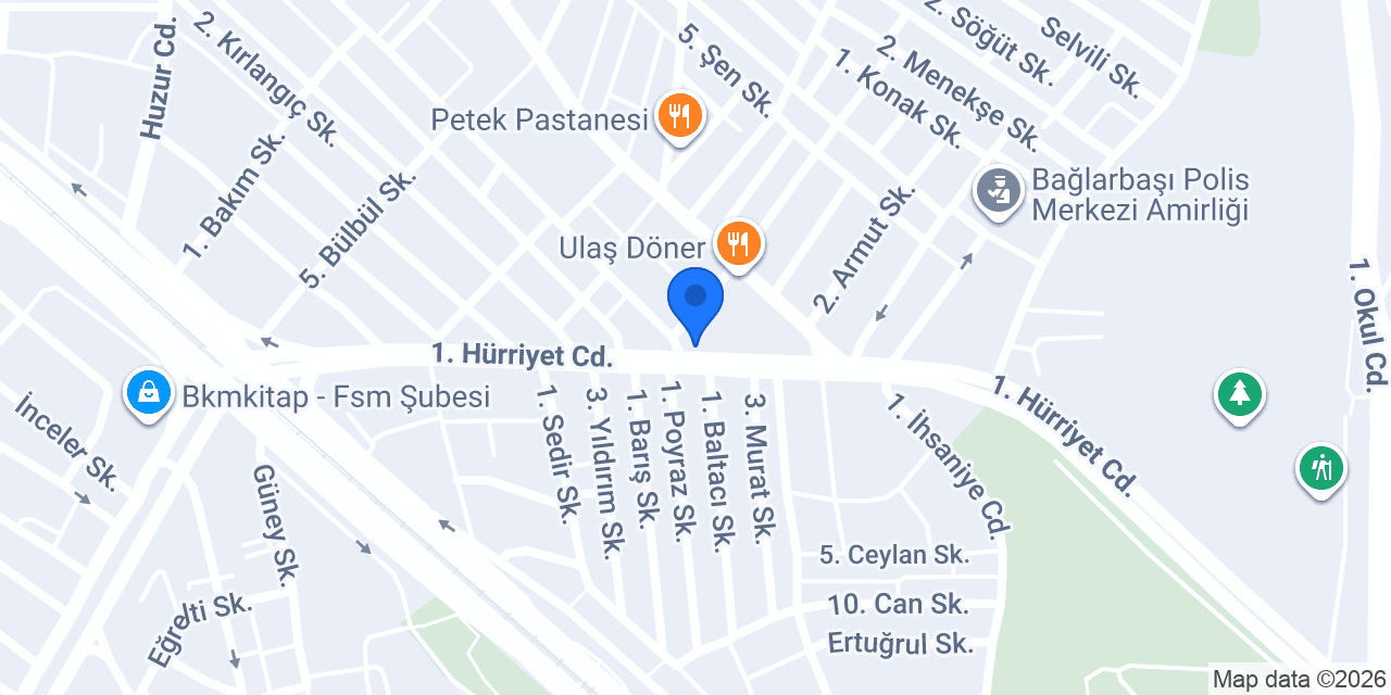 EZELİM ÇİÇEK KAFE konumu