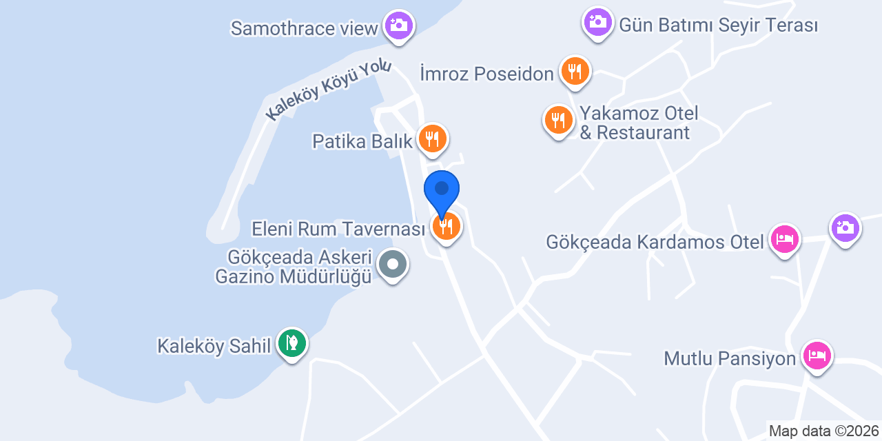 Dondurmacı Cemal Usta - Kaleköy Noktası konumu