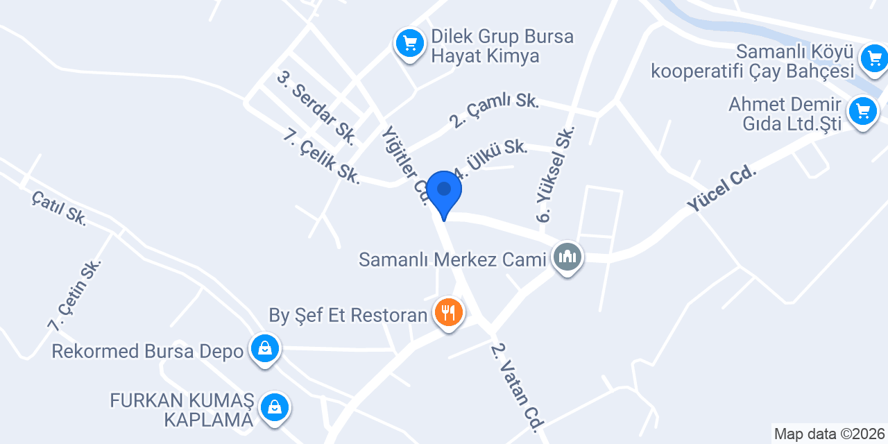 Kocaman Simit Evi konumu