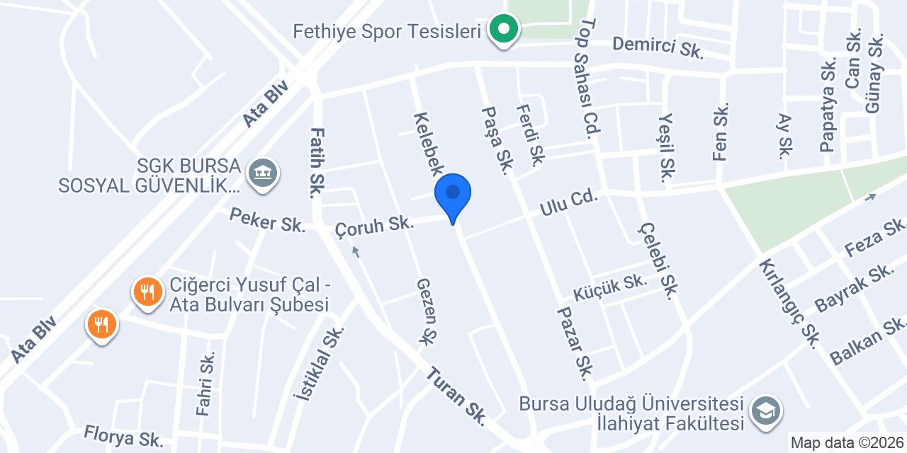 Fethiye Mahallesi Muhtarlığı konumu