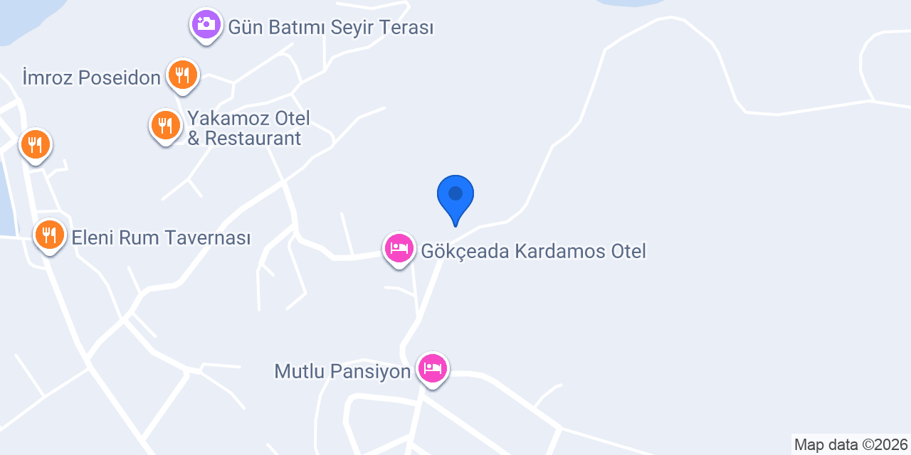 8 Oda Yıldızkoy Pansiyon konumu