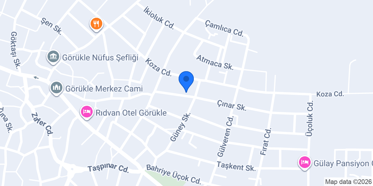 Rengarenk Mutfak konumu