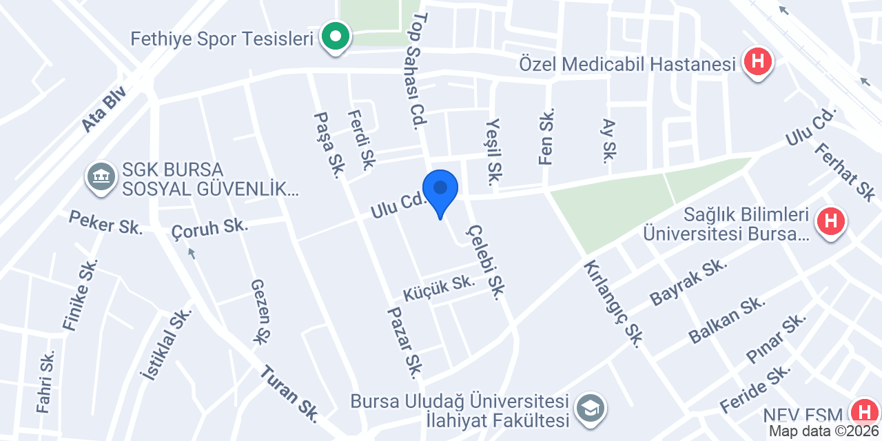 Fındık Kurdu Oyun Bahçesi konumu