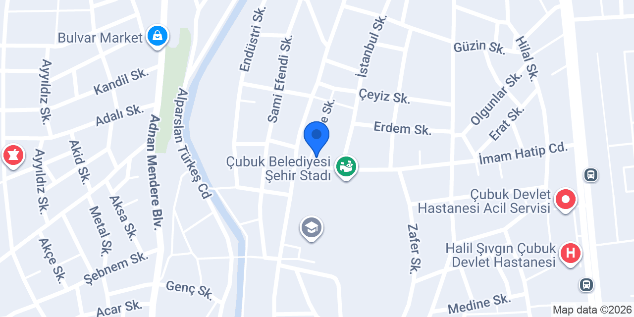 Çubuk Halı Yıkama konumu
