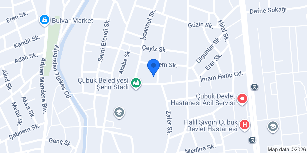 Mutlu Elektrik konumu