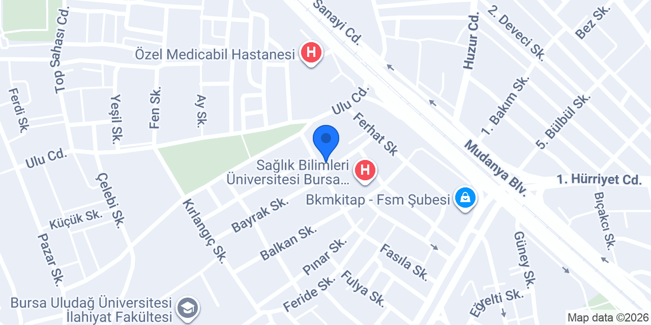 Bursa Aile Danışmanı-Yaşam Koçu Sema ELHAKAN konumu