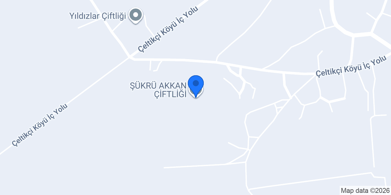 ŞÜKRÜ AKKAN ÇİFTLİĞİ konumu