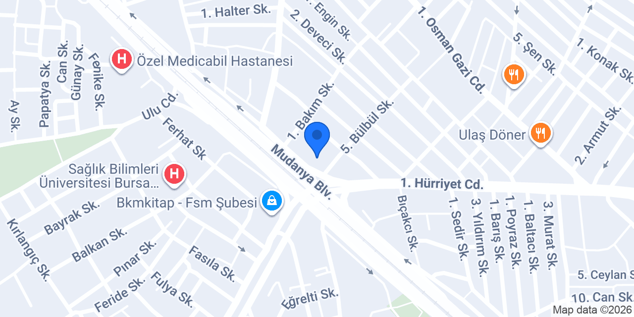 Bilimsel Psikoloji Merkezi konumu