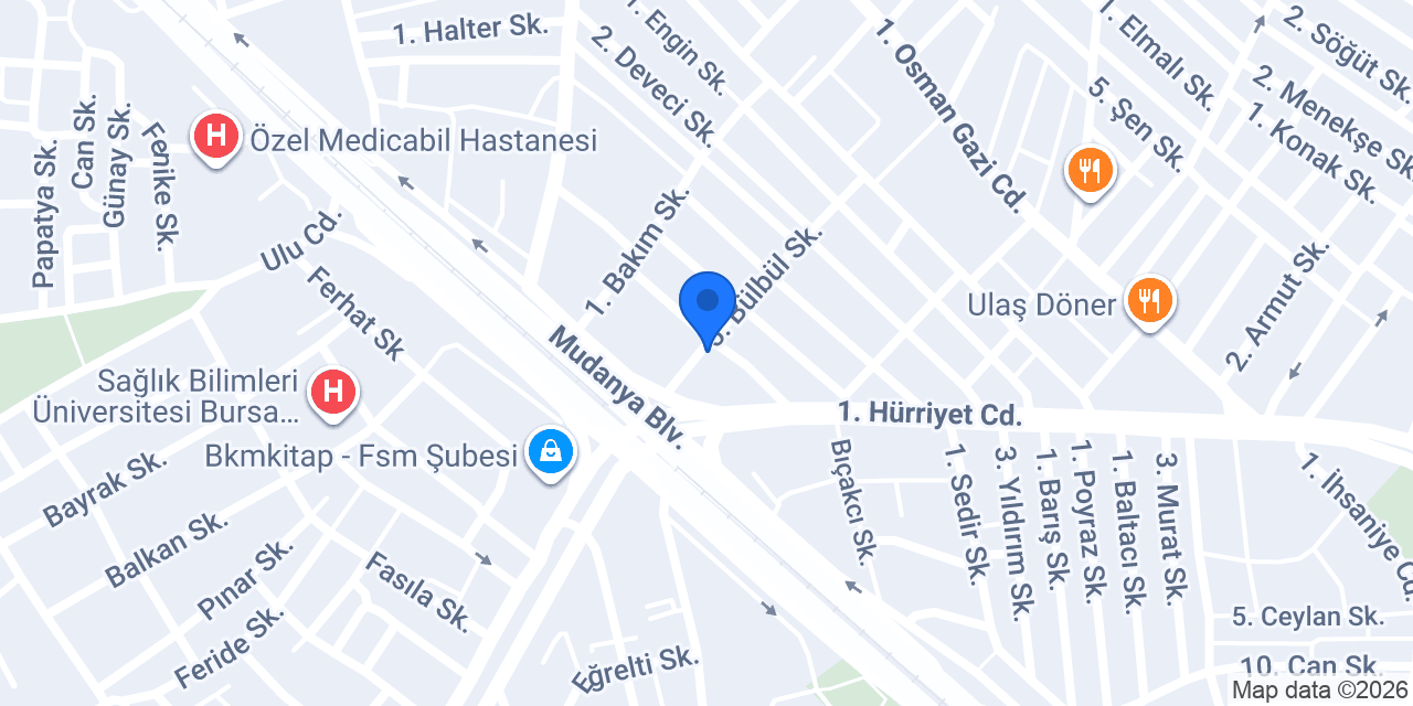 SMMM HÜSEYİN BOSTANCI konumu
