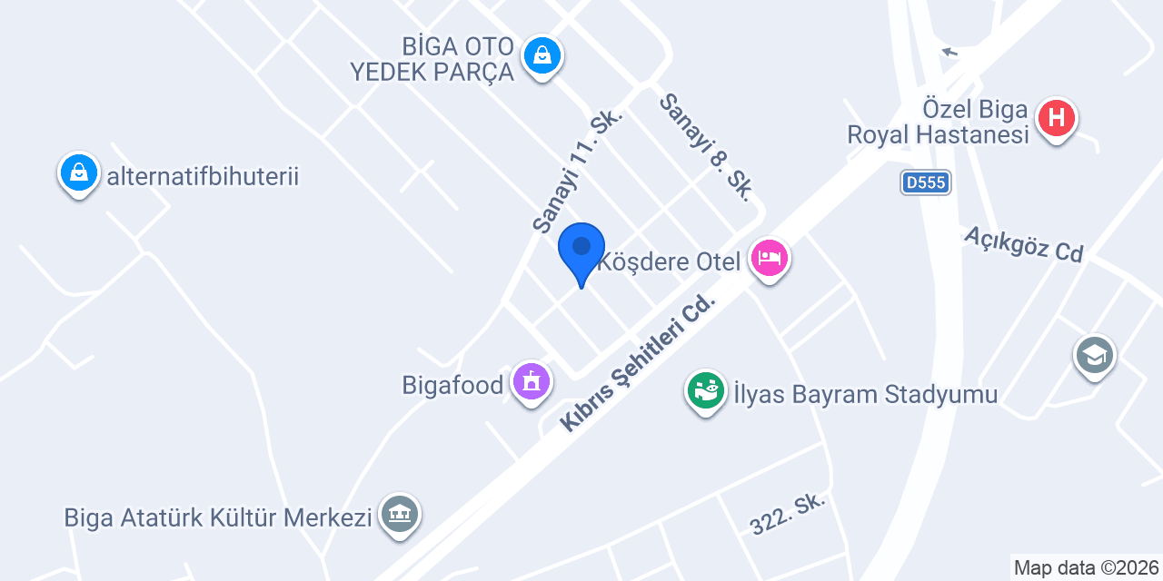 Uysal Branda konumu