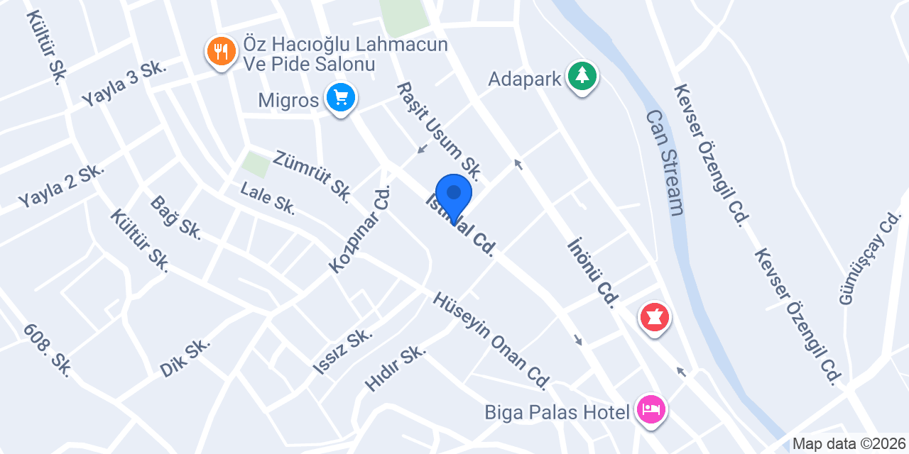 Karabiga Kasabı konumu