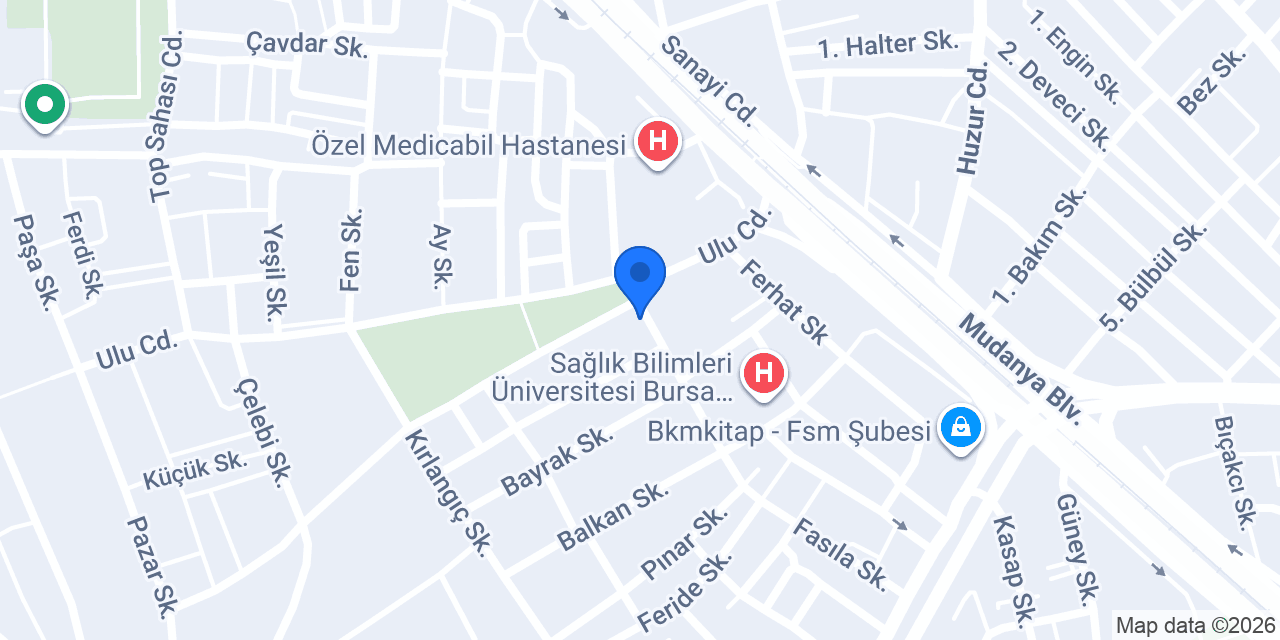 Gülhan Eczanesi konumu