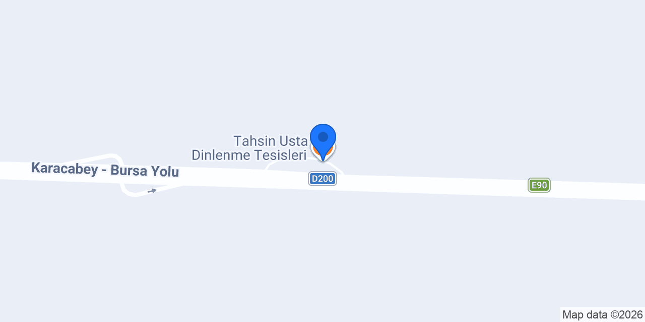 Tahsin Usta Dinlenme Tesisleri konumu