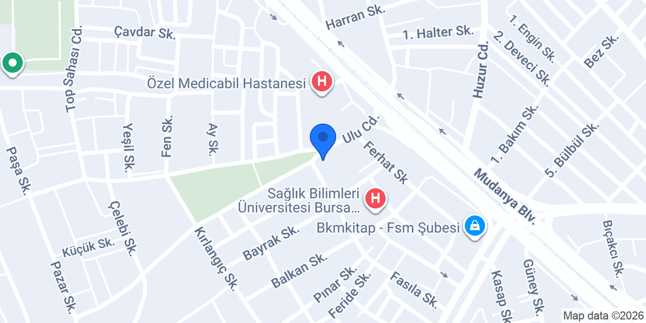 Öz Urfa Çamlık Kebap konumu