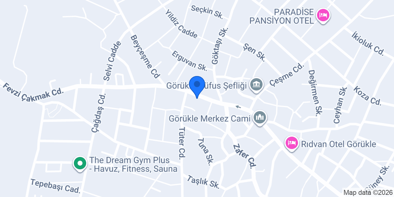 SARMAŞIK AVM konumu