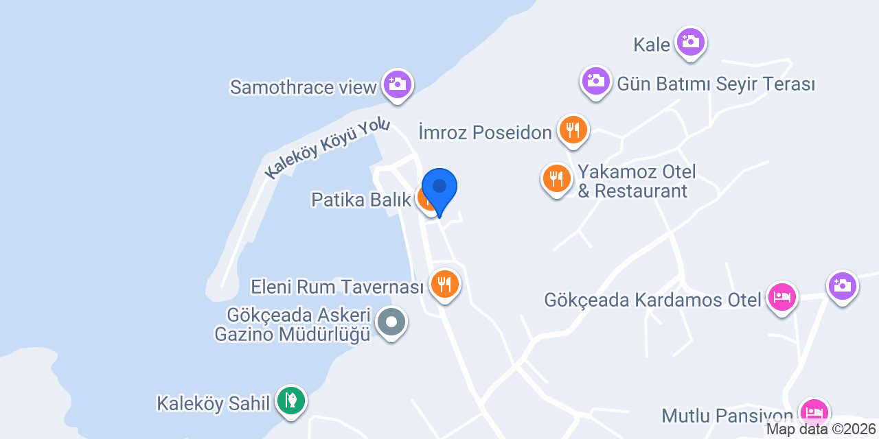 İmrozkeçi restaurant konumu