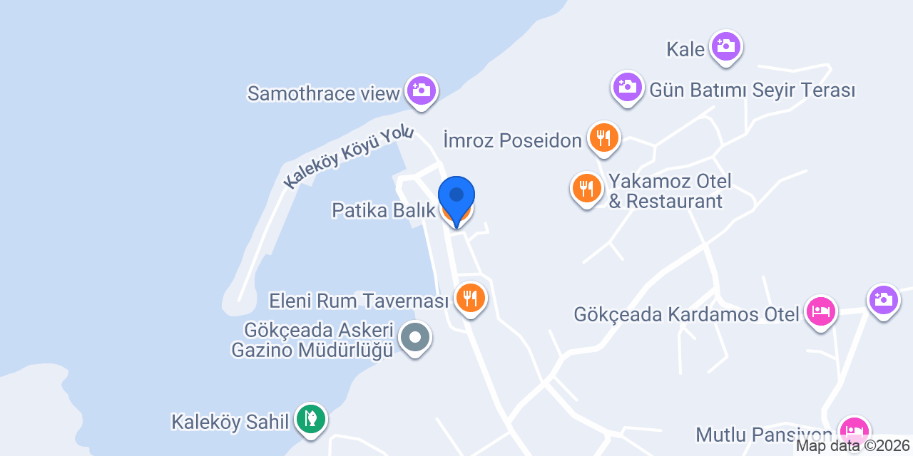 Patika Balık konumu