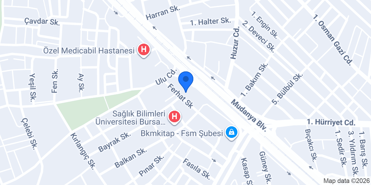 Ercan Özer İnşaat & Yapı Ltd. Şti. konumu