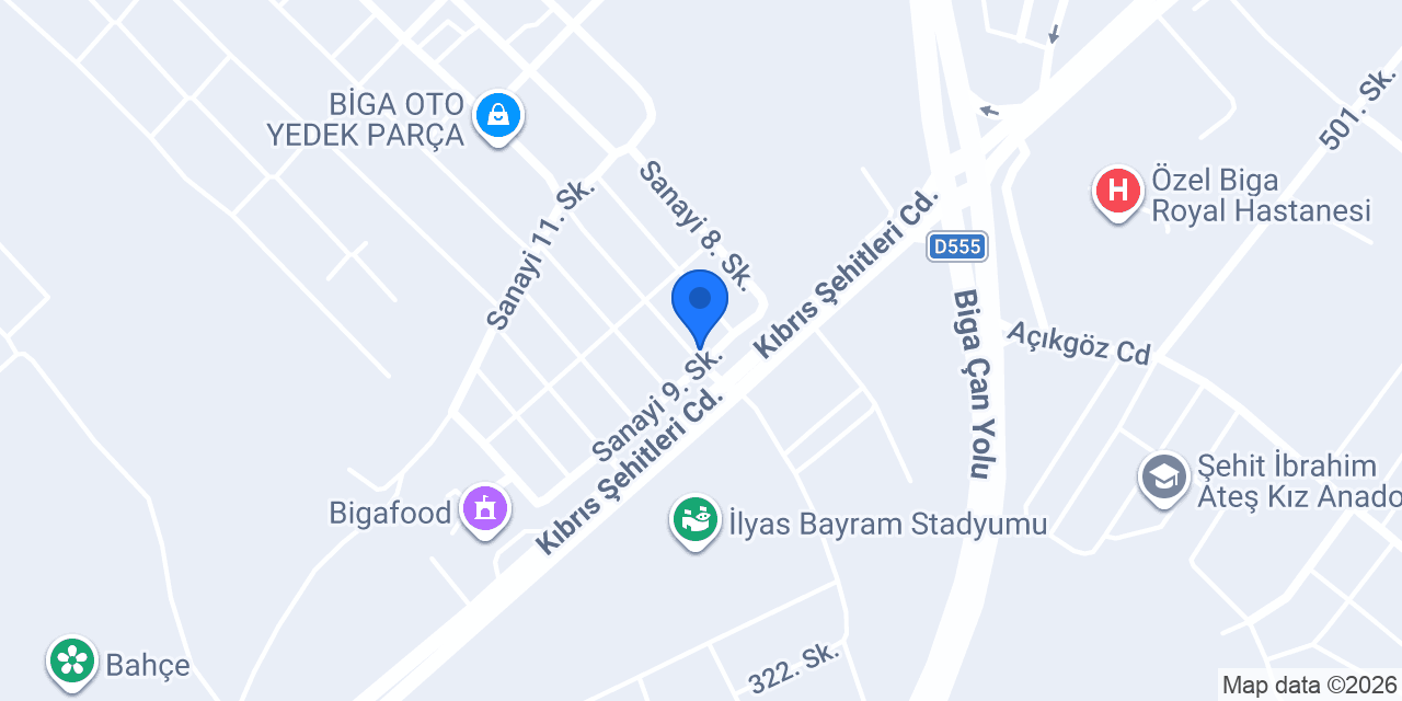 oto şen yedek parça konumu
