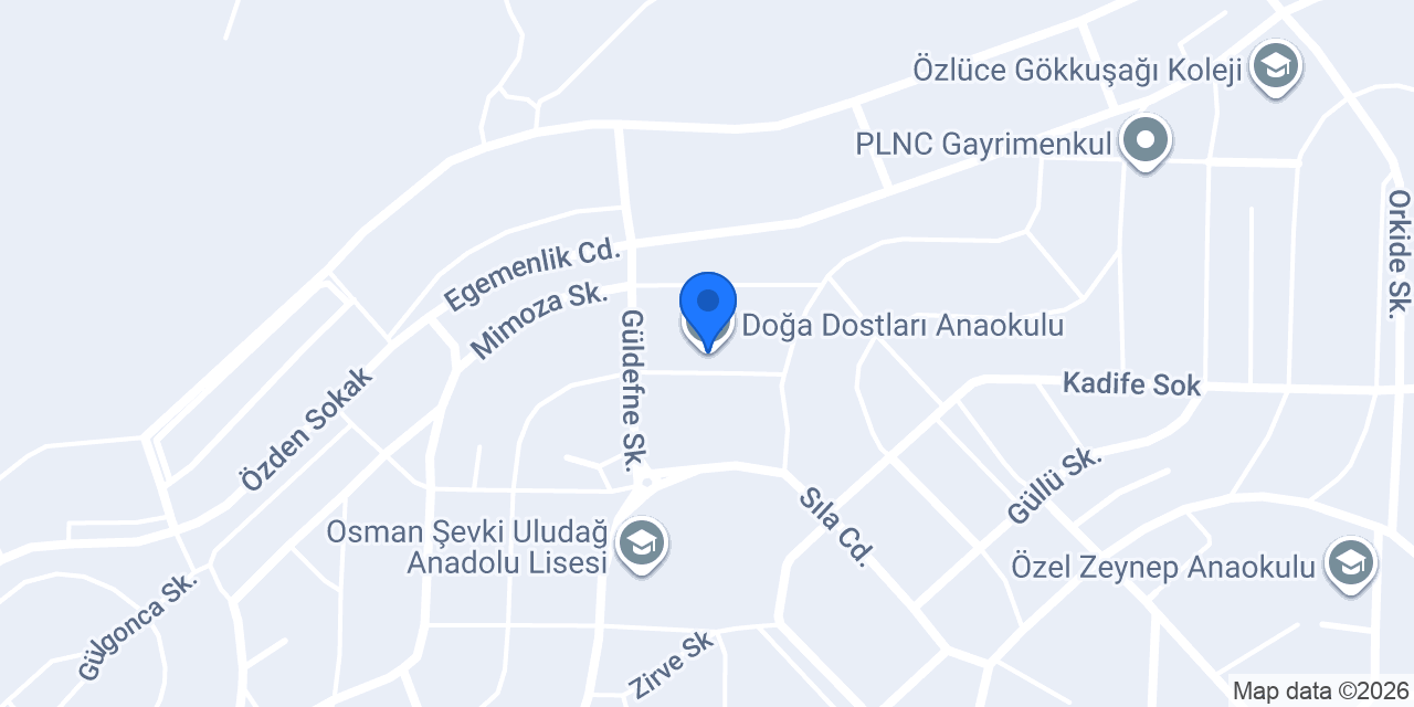 Doğa Dostları Anaokulu konumu