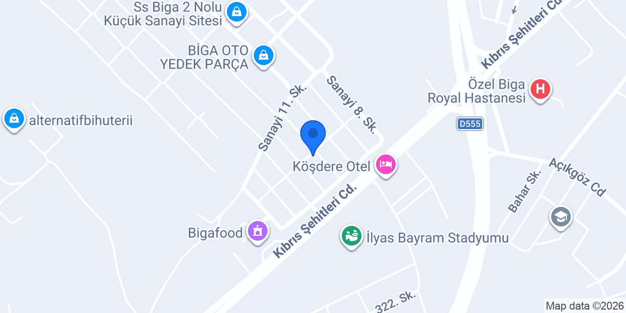 Sayın oto döşeme konumu