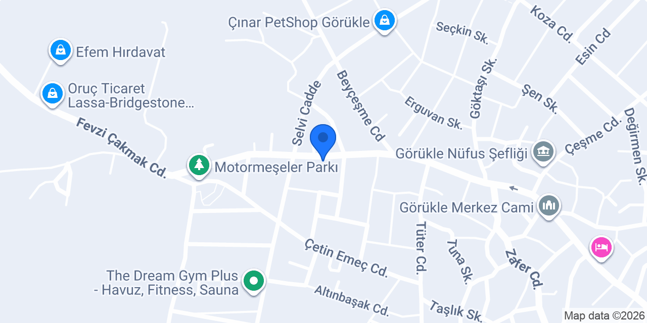 Sistem Duşakabin konumu