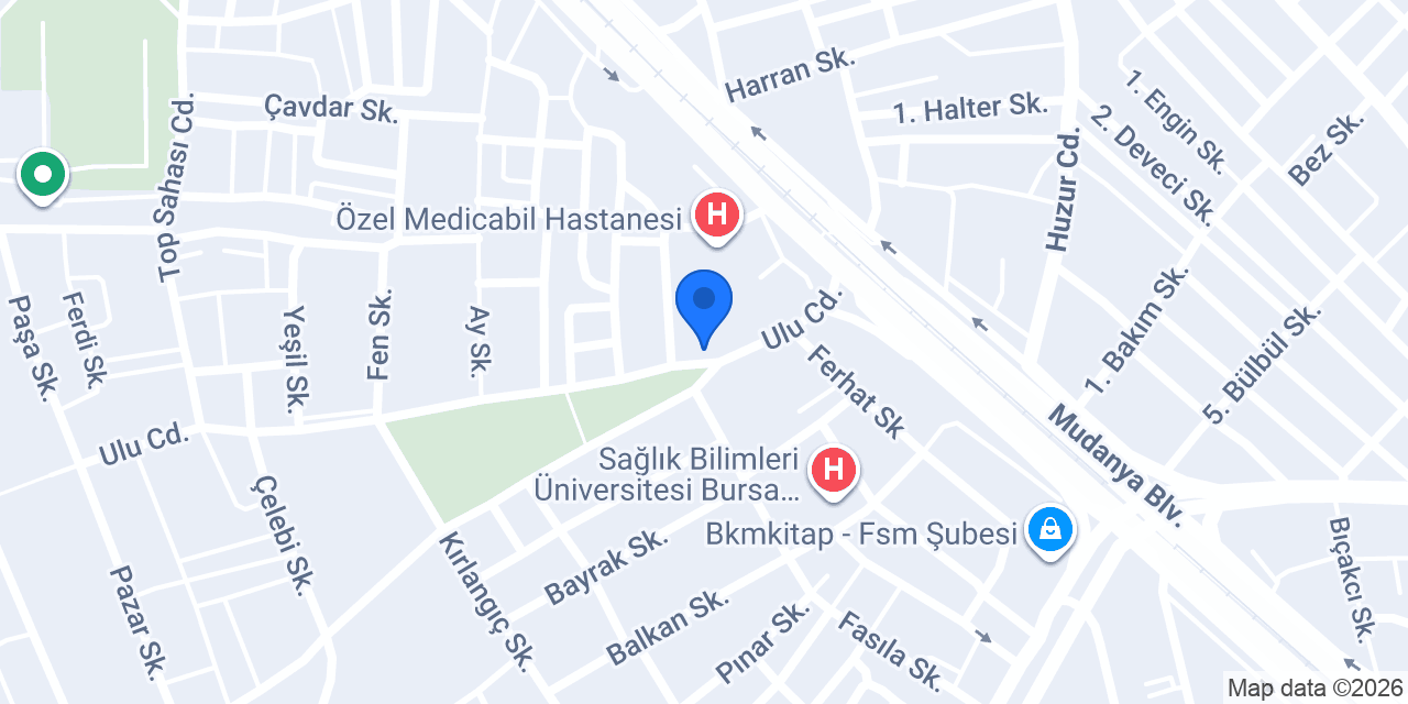 NİLÜFER ŞİFA ECZANESİ konumu