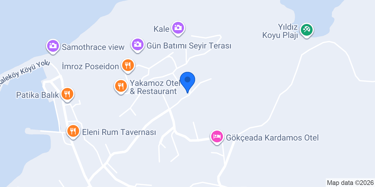 Salkım Otel konumu