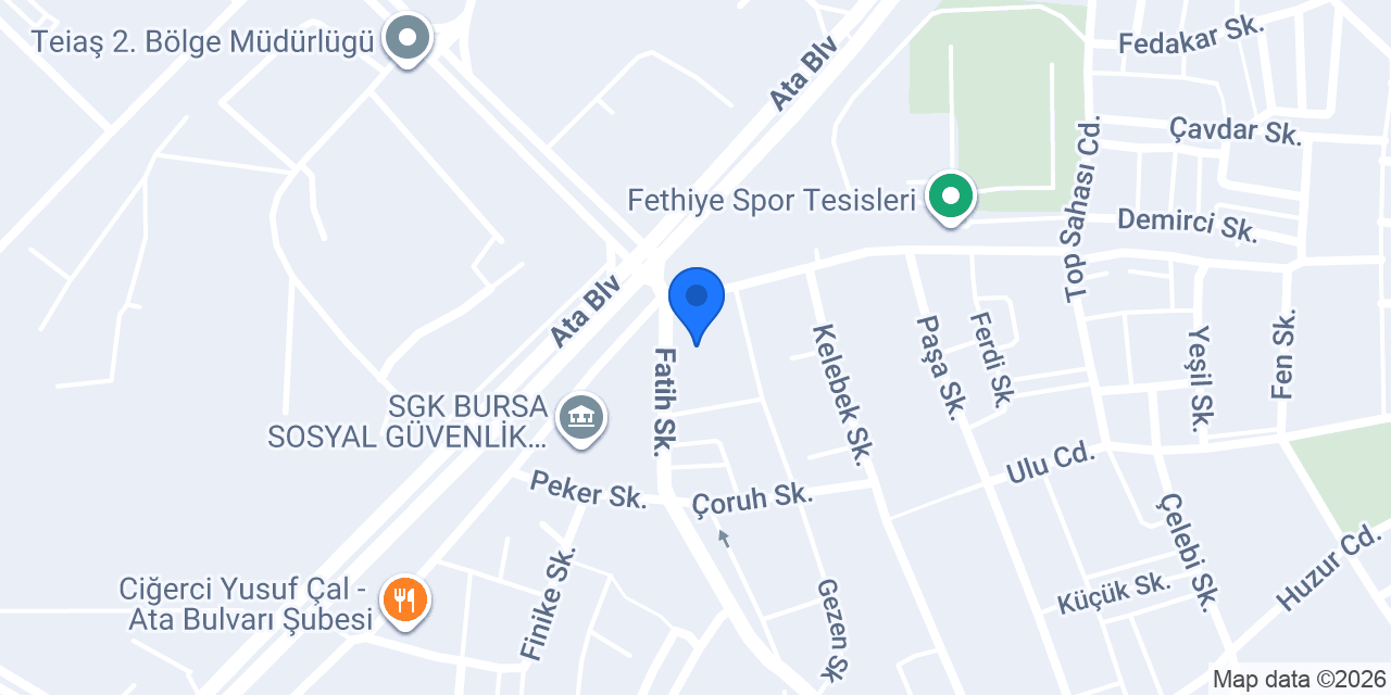 CDEK Bursa konumu