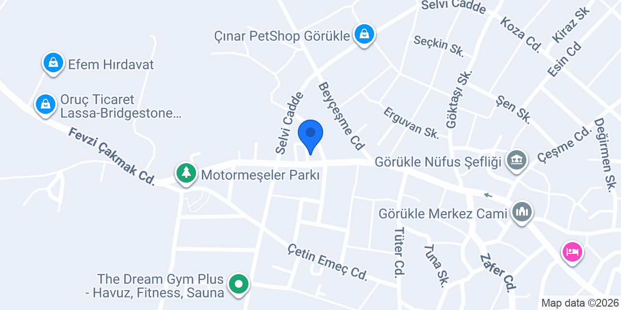 Özel Görükle Sağlık Kabini konumu