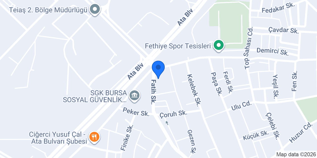 ULUÇINAR İNŞAAT konumu