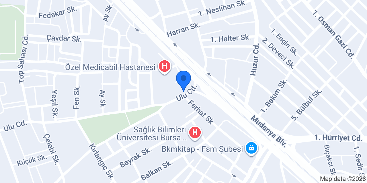 Aura Veteriner Kliniği konumu